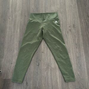 adidas green leggings